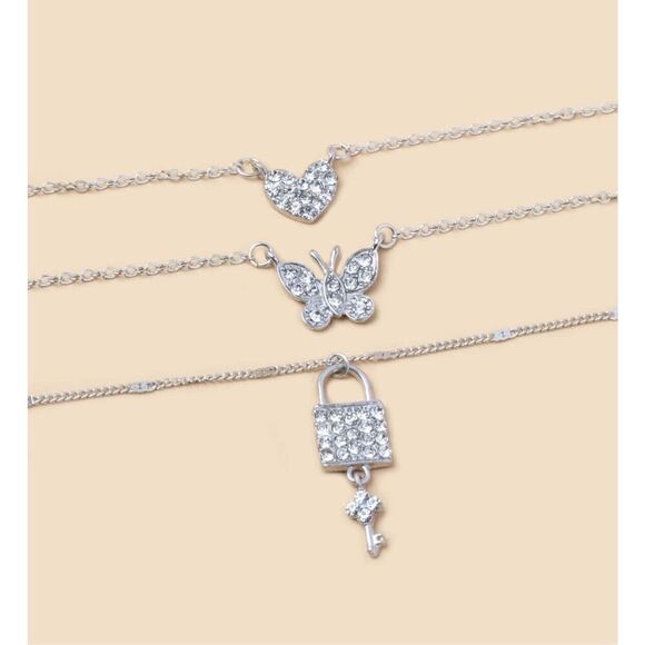 3 Tiered Necklace - Picture 4 of 7